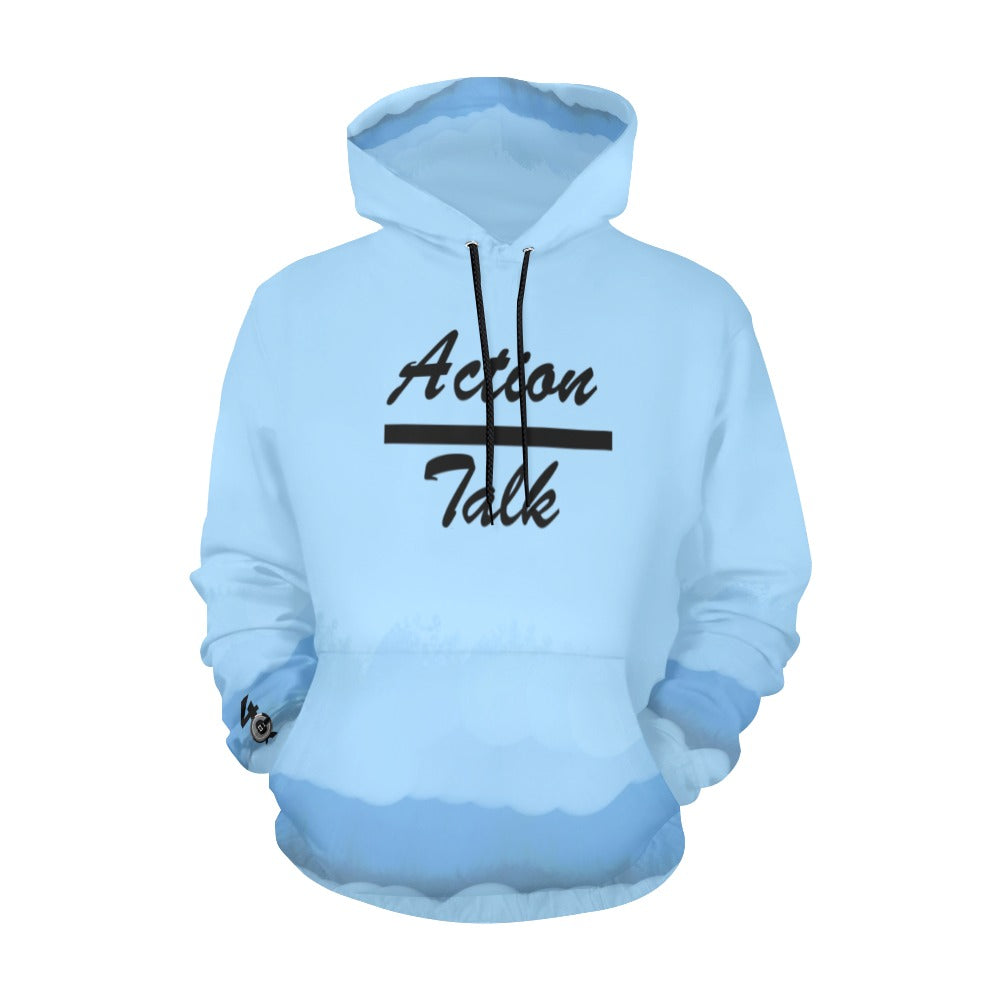 Action Speaks Louder Hoodies