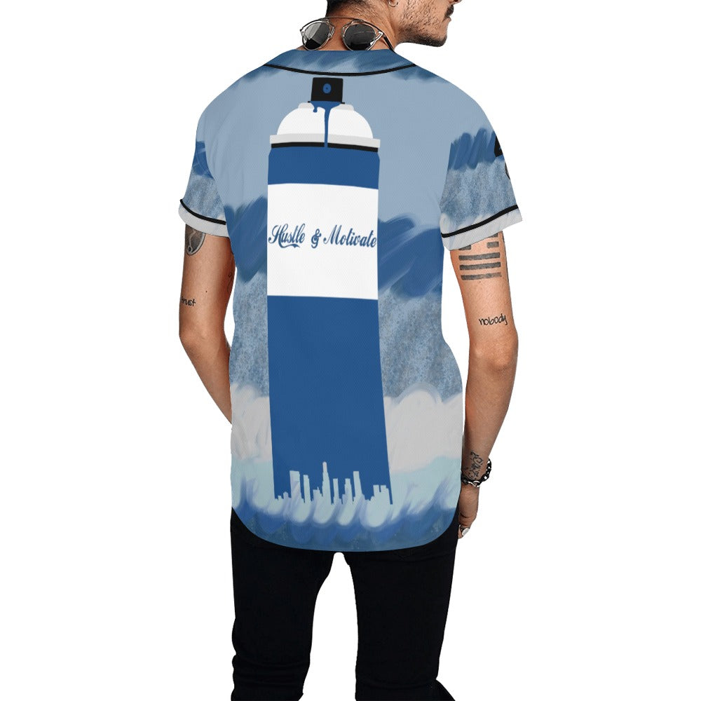 Drip No. 2  Baseball Jersey