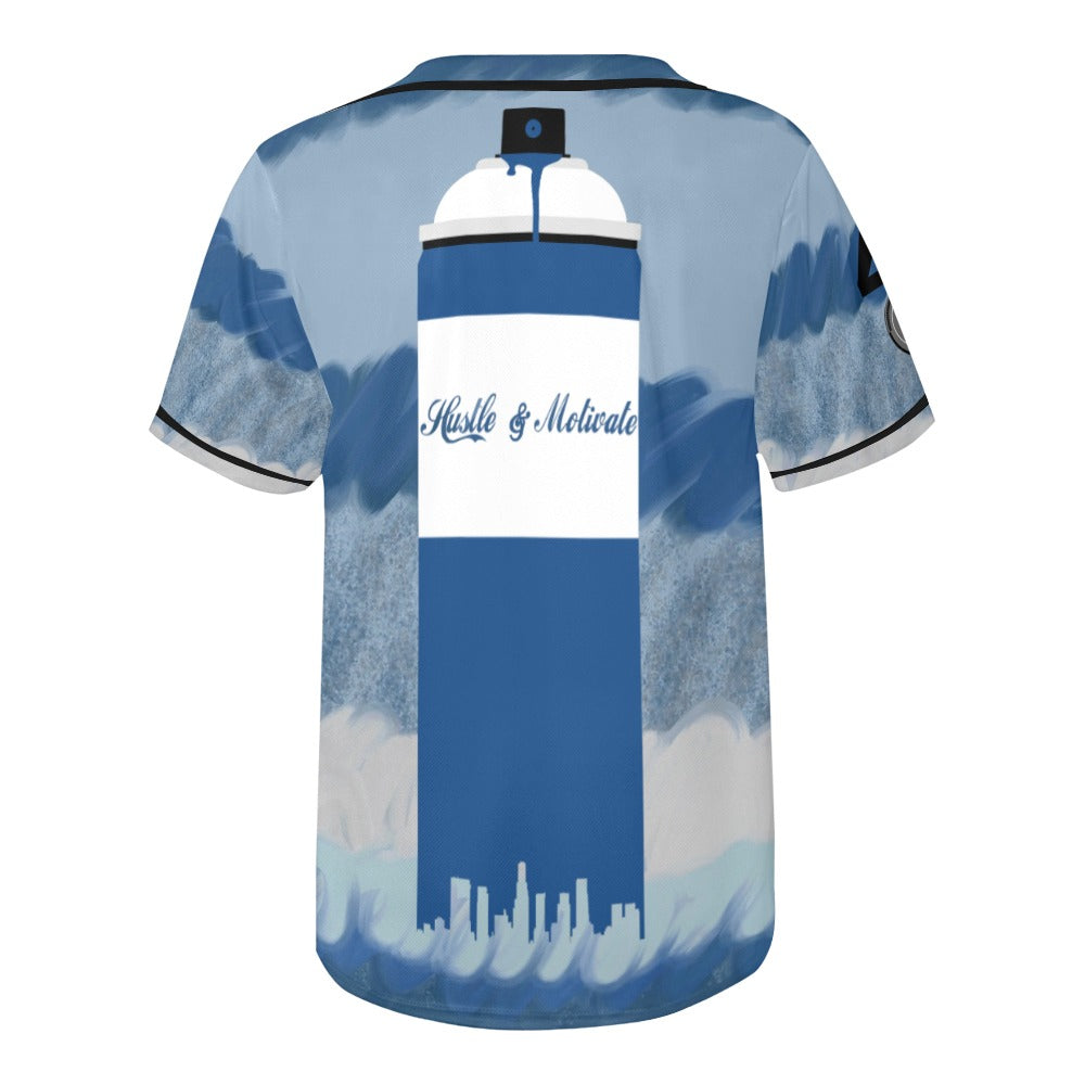 Drip No. 2  Baseball Jersey